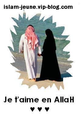 aimer  n'est pas interdit mais dans les limites (d'Allah)